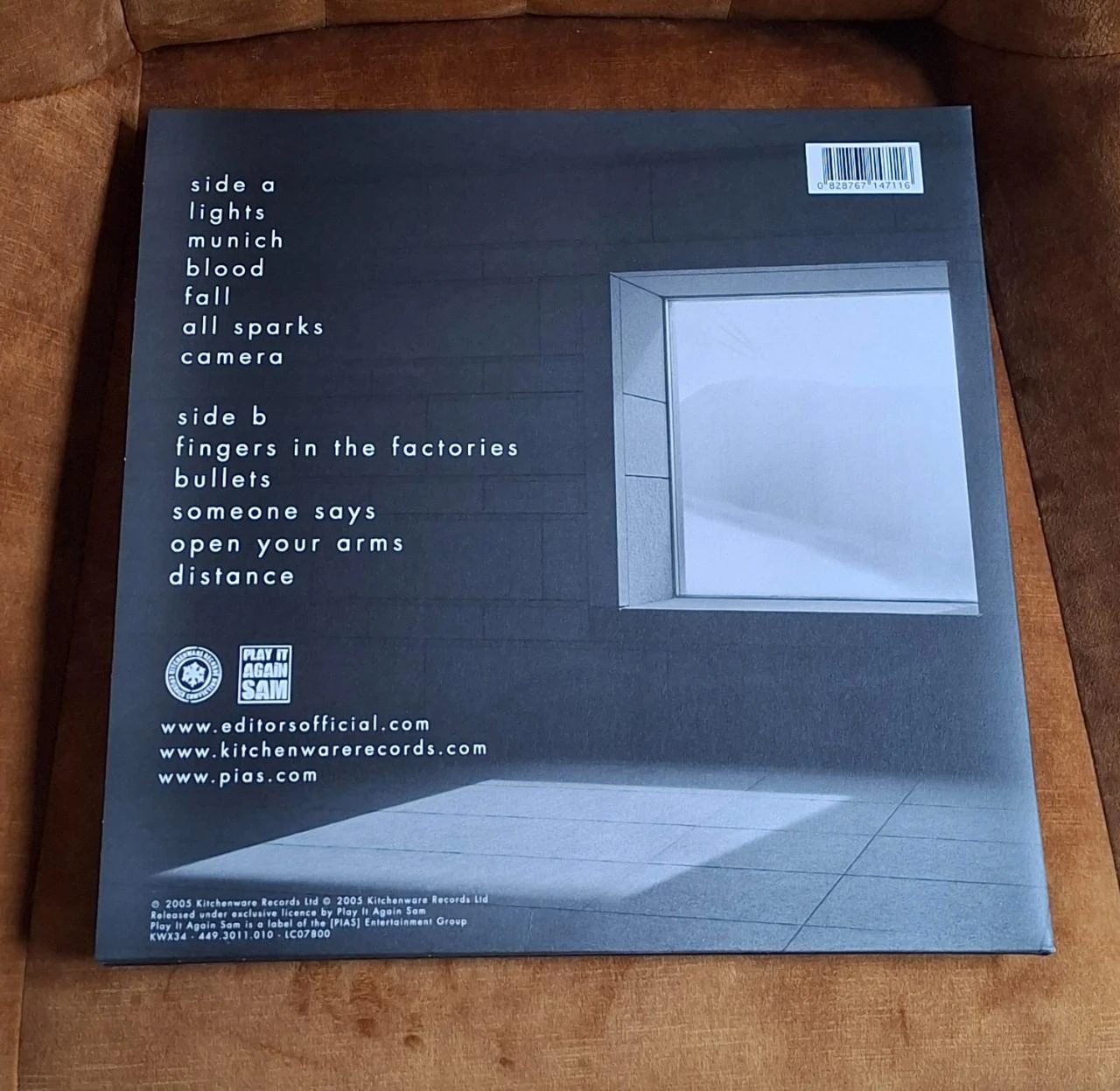 LP Editors – The Back Room – photo 3